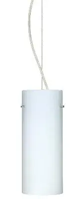 Stilo One-Light Pendant in Satin Nickel