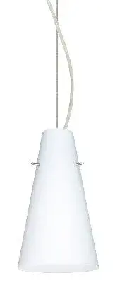 Cierro One-Light Pendant in Satin Nickel