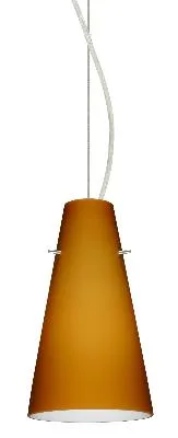 Cierro One-Light Pendant in Satin Nickel