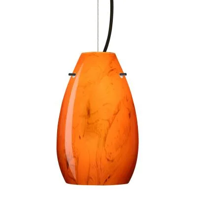 Pera 9 LED Pendant in Black