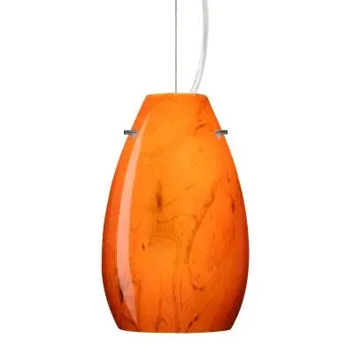 Pera 1-Light Mini Pendant in Satin Nickel
