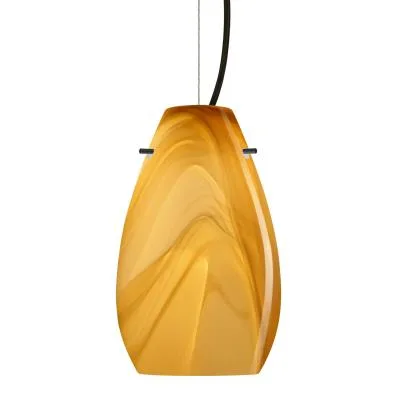 Pera 9 LED Pendant in Black