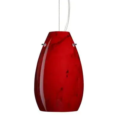 Pera 1-Light Mini Pendant in Satin Nickel