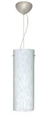 The Tondo mini pendant delivers clean, modern style in a compact 6.25-inch profile. Its satin nickel finish and glass shade create versatile appeal for kitchens, baths, and hallways where space is at a premium.