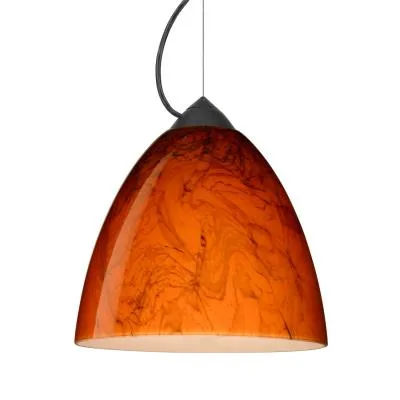 Vila LED Pendant in Black