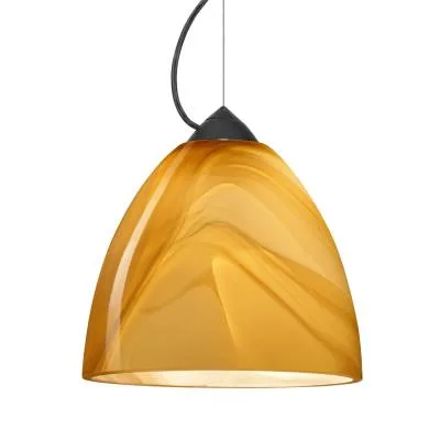 Vila LED Pendant in Black