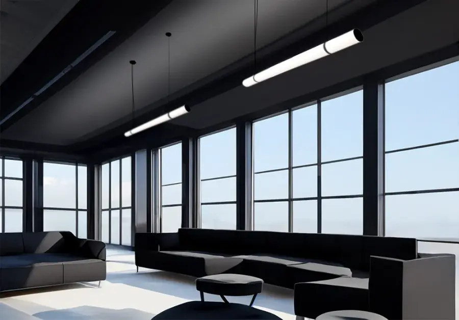 Encore 90 LED Pendant in Matte Black - Image 2