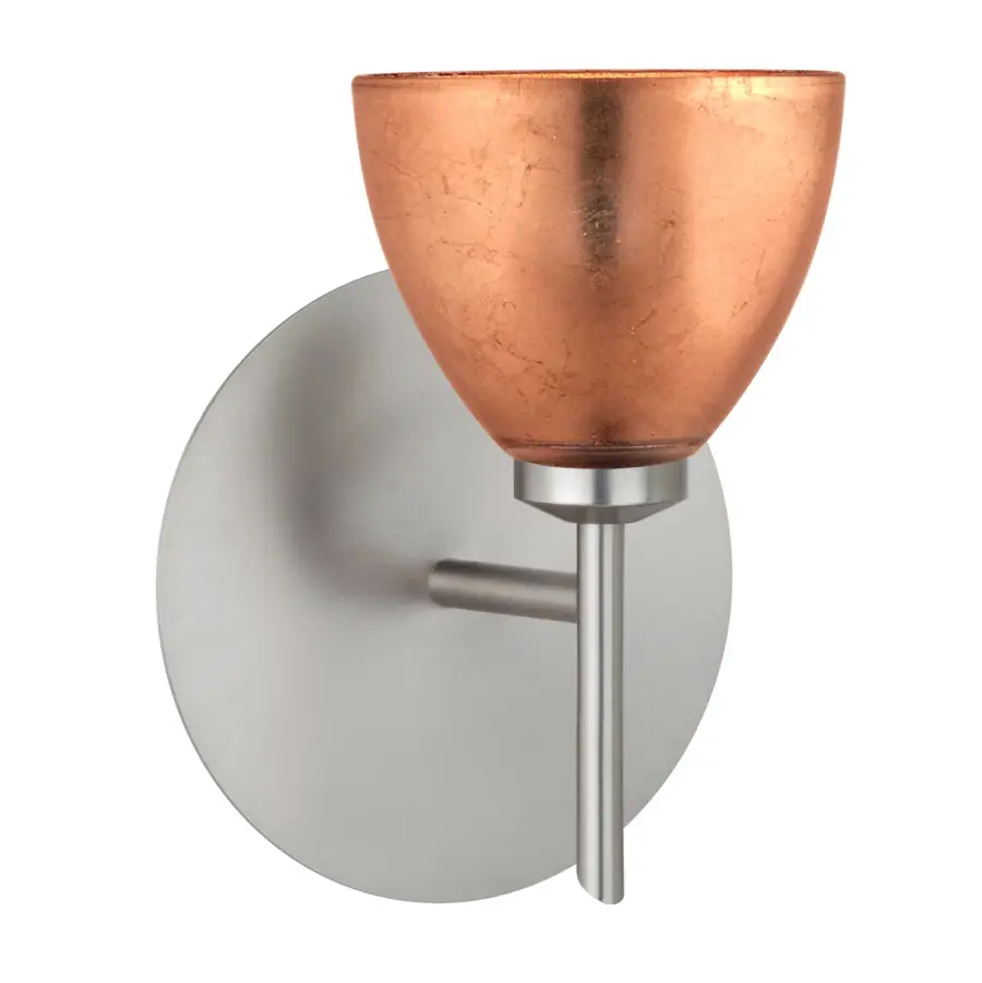 Divi 6 Copper Foil Wall Sconce