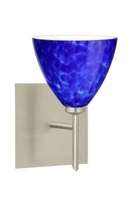In Satin Nickel by  Besa from the Mia collection.