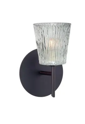 Nico One-Light Wall Sconce in Bronze