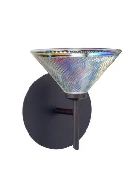 Kona One Light Wall Sconce in Bronze