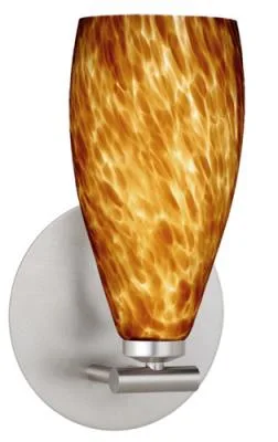 Karli One-Light Wall Sconce in Satin Nickel