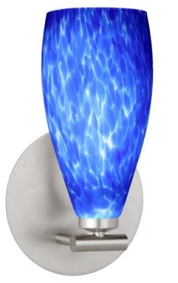Karli One-Light Wall Sconce in Satin Nickel