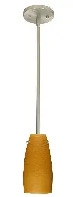 Tao One-Light Pendant in Satin Nickel