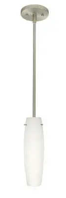 Tu Tu One-Light Pendant in Satin Nickel