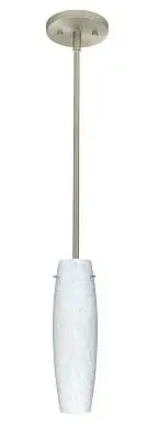 Tu Tu One-Light Pendant in Satin Nickel