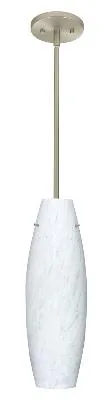 Tara One-Light Pendant in Satin Nickel