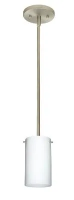 Stilo One-Light Pendant in Satin Nickel