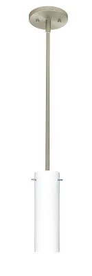 Copa One-Light Pendant in Satin Nickel
