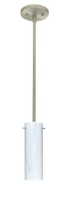 Copa One-Light Pendant in Satin Nickel