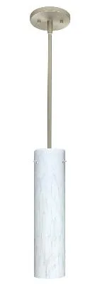 Stilo One-Light Pendant in Satin Nickel
