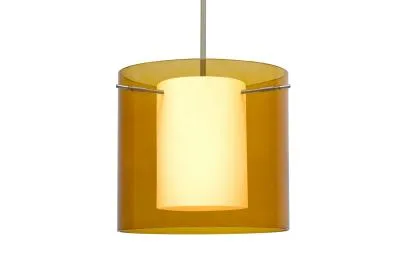 Pahu One-Light Pendant in Satin Nickel