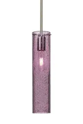 The Juni pendant delivers contemporary style in a compact 3.5-inch diameter profile. Its satin nickel finish and clean cylindrical form make it ideal for task lighting or clustered installations over islands and bars.