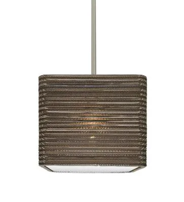 Kirk 12 One-Light Pendant in Satin Nickel