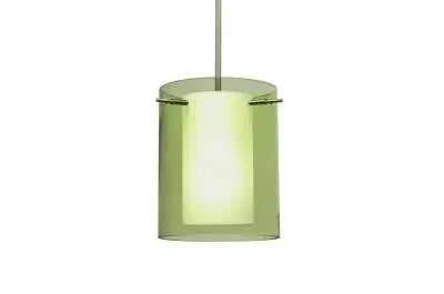 The Pahu pendant offers clean lines and a compact 7.87-inch diameter, making it ideal for task lighting or grouped installations. The satin nickel finish provides a neutral metallic tone that complements various design schemes.