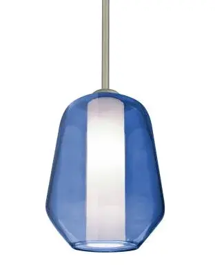 Link LED Pendant in Satin Nickel