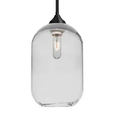 In Black by  Besa from the Besa Omega 12 Stem Pendant collection.