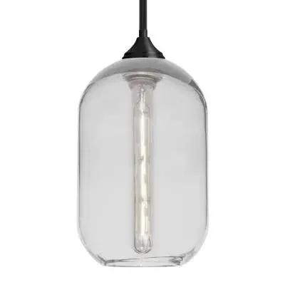 In Black by  Besa from the Besa Omega 12 Stem Pendant collection.