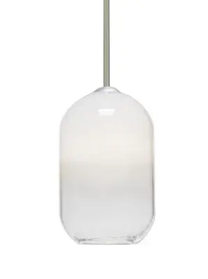 Omega 12 Pendant Light in Satin Nickel
