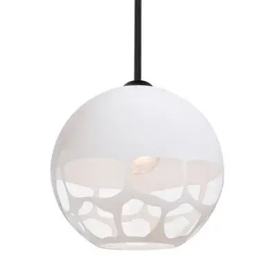 The Rocky Stem Pendant by Besa Lighting