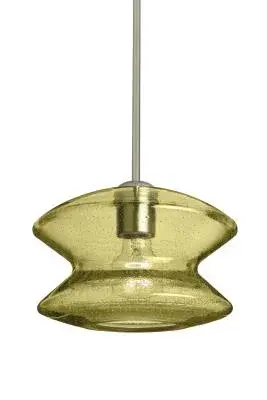 Zen One-Light Pendant in Satin Nickel