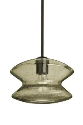 Zen One-Light Pendant in Bronze