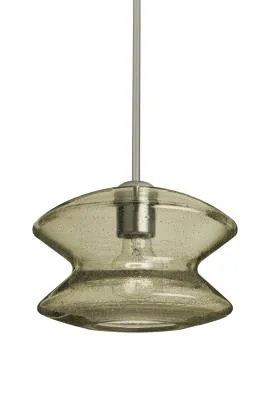 Zen One-Light Pendant in Satin Nickel