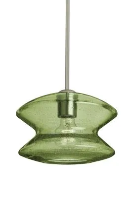 Zen One-Light Pendant in Satin Nickel