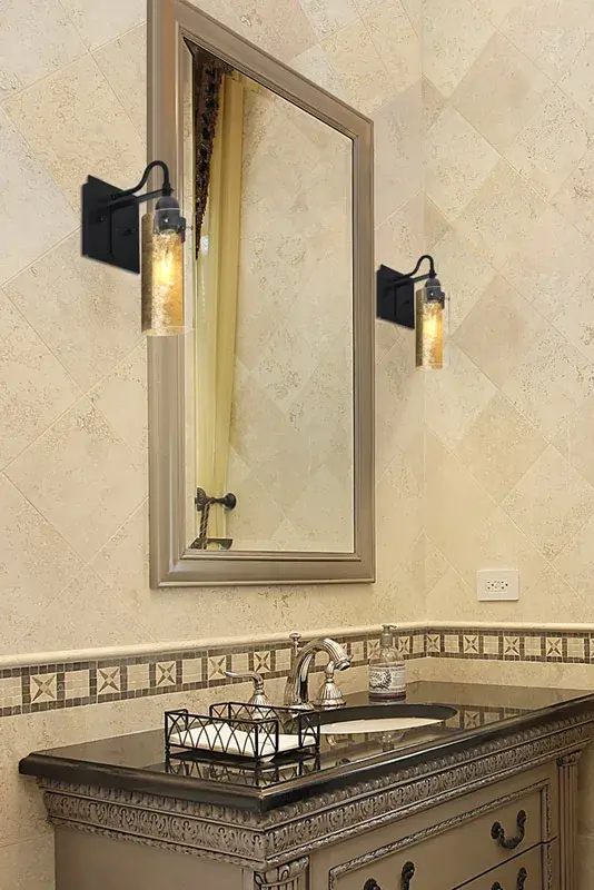 Duke Gold Foil Wall Sconce - Image 3