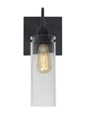 Juni One-Light Wall Sconce in Black