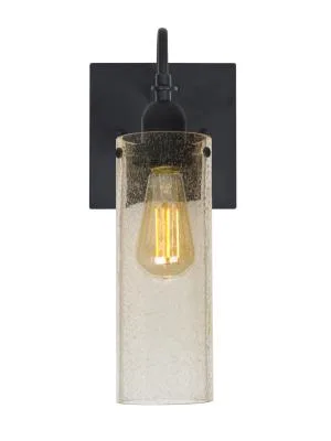 Juni One-Light Wall Sconce in Black