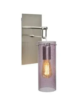 The Juni wall sconce delivers modern sophistication with its compact 10-inch profile and satin nickel finish. Perfect for bathrooms and hallways where space is at a premium but style matters.