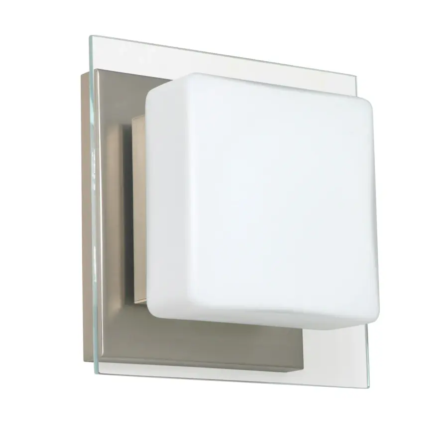 Alex Opal/Clear Wall Sconce