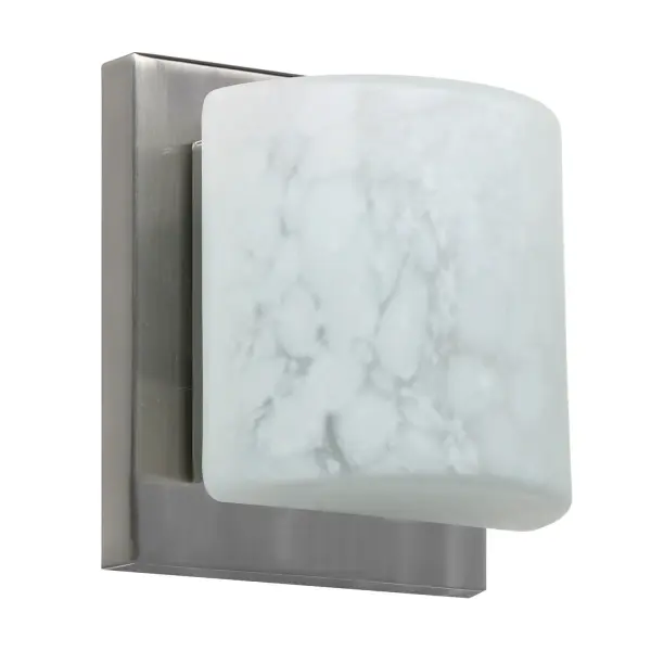 The Carrera wall sconce combines modern design with artisanal craftsmanship. Its handcrafted frosted glass cylinder provides soft, diffused white light while meeting ADA compliance standards. Versatile mounting options allow horizontal or vertical installation.