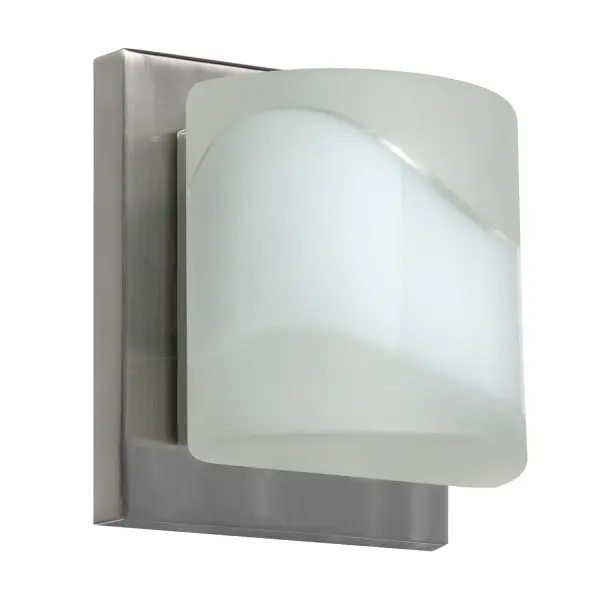 The Paolo Opal-Frost wall sconce combines contemporary design with artisan craftsmanship. Features soft white cased glass with frosted etched finish, offering tranquil ambient lighting. Versatile mounting options and ADA compliance make it ideal for bath, vanity, and hallway applications.