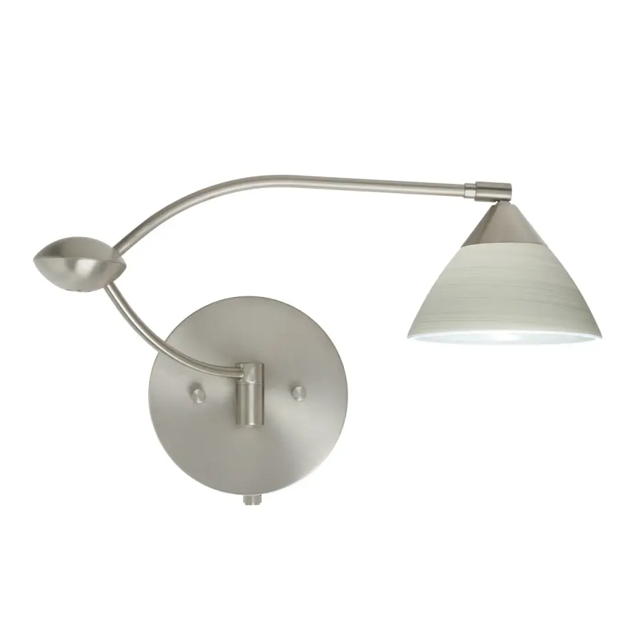 Domi Chalk Swingarm Wall Sconce