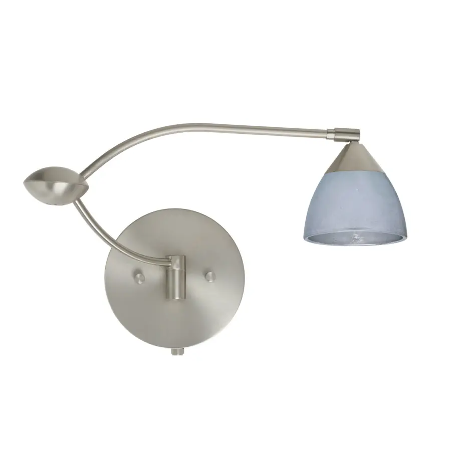 Divi Silver Foil Wall Sconce