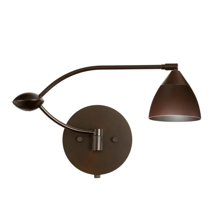 Divi Metal Bronze Wall Sconce