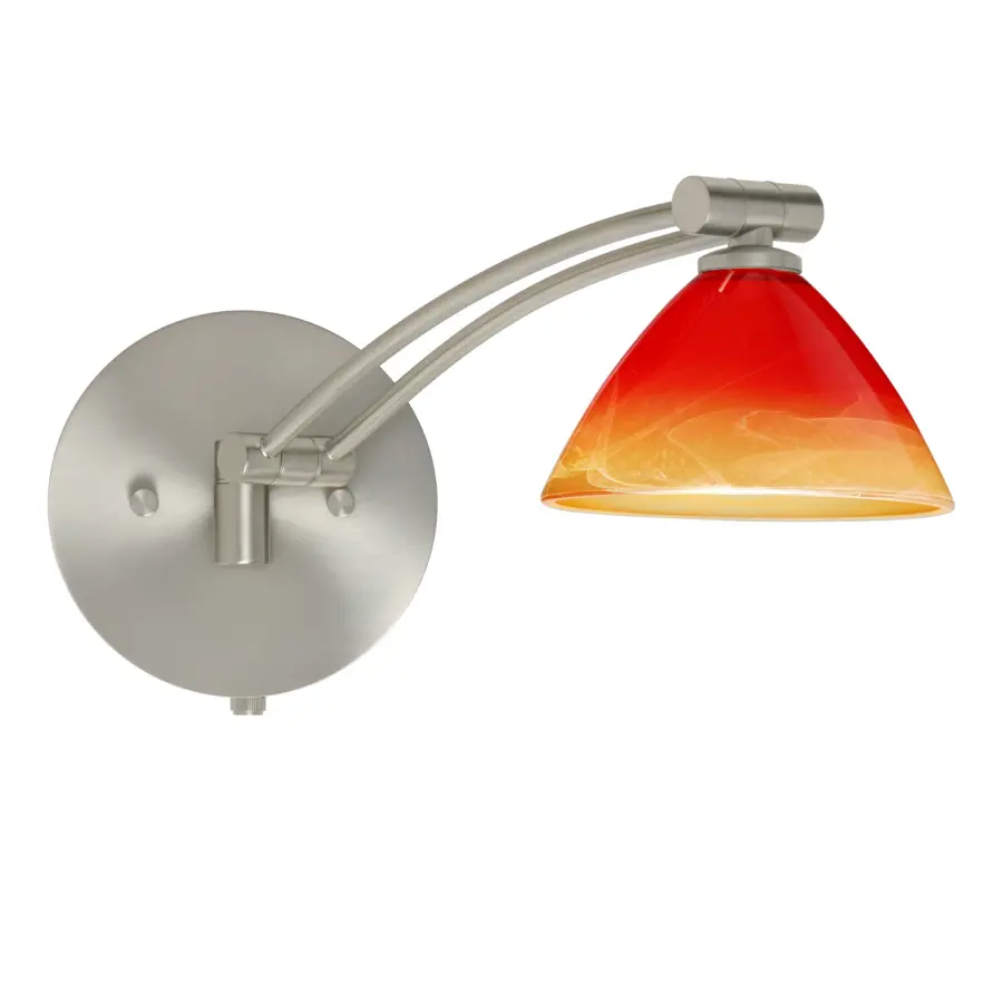 Domi Solare Swingarm Wall Sconce