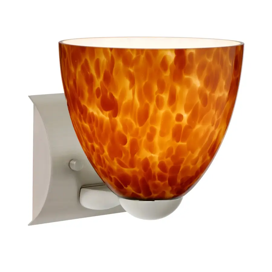 Sasha Amber Cloud Mini Wall Sconce